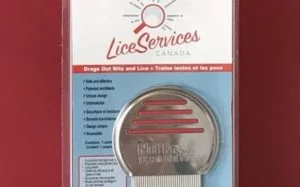 head lice removal comb by Lice Services Canad