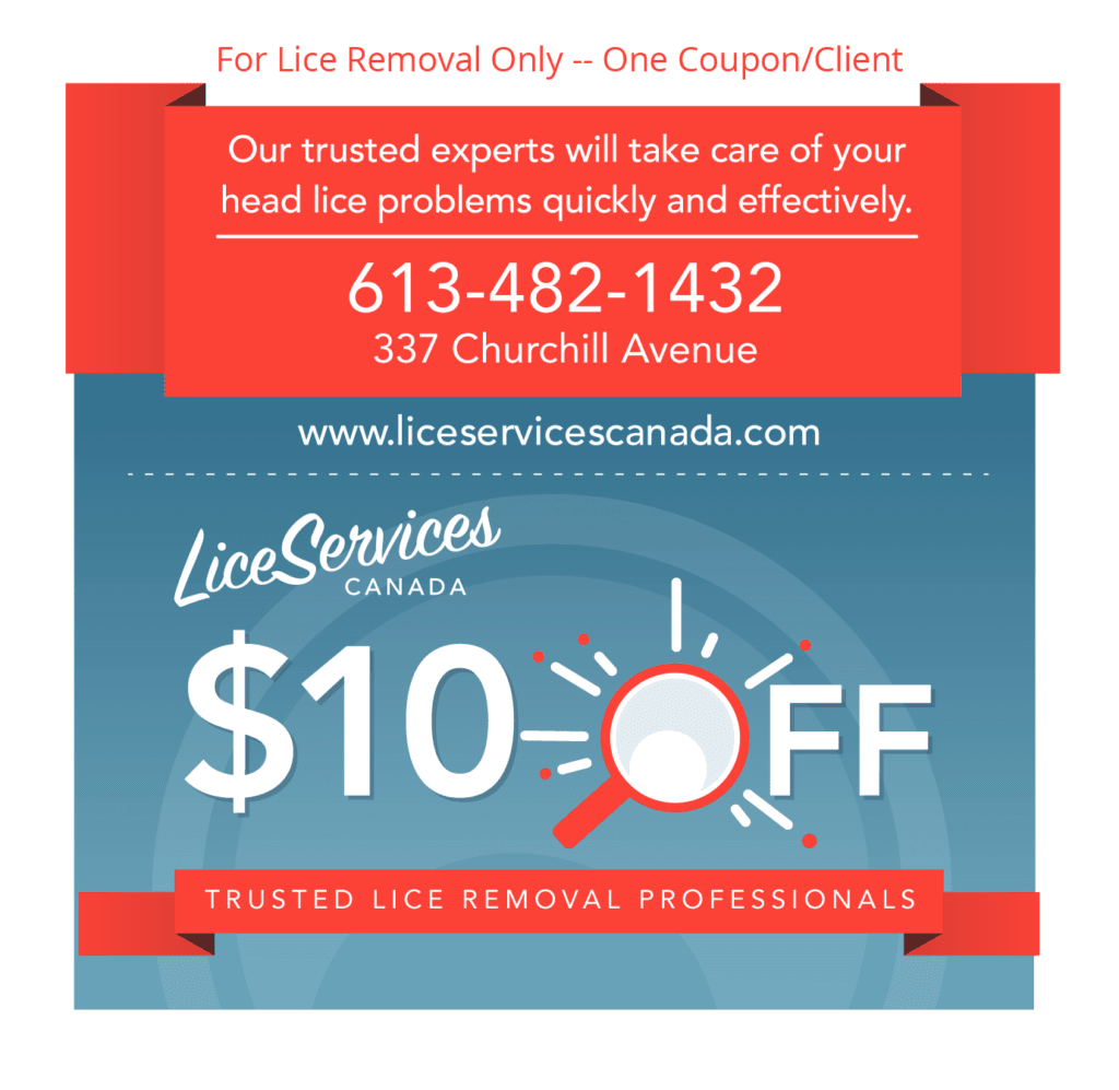 Coupon for Lice Treatment for Ottawa Area Families