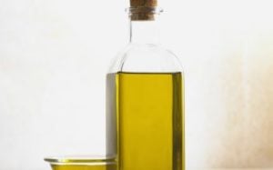 bottle of olive oil